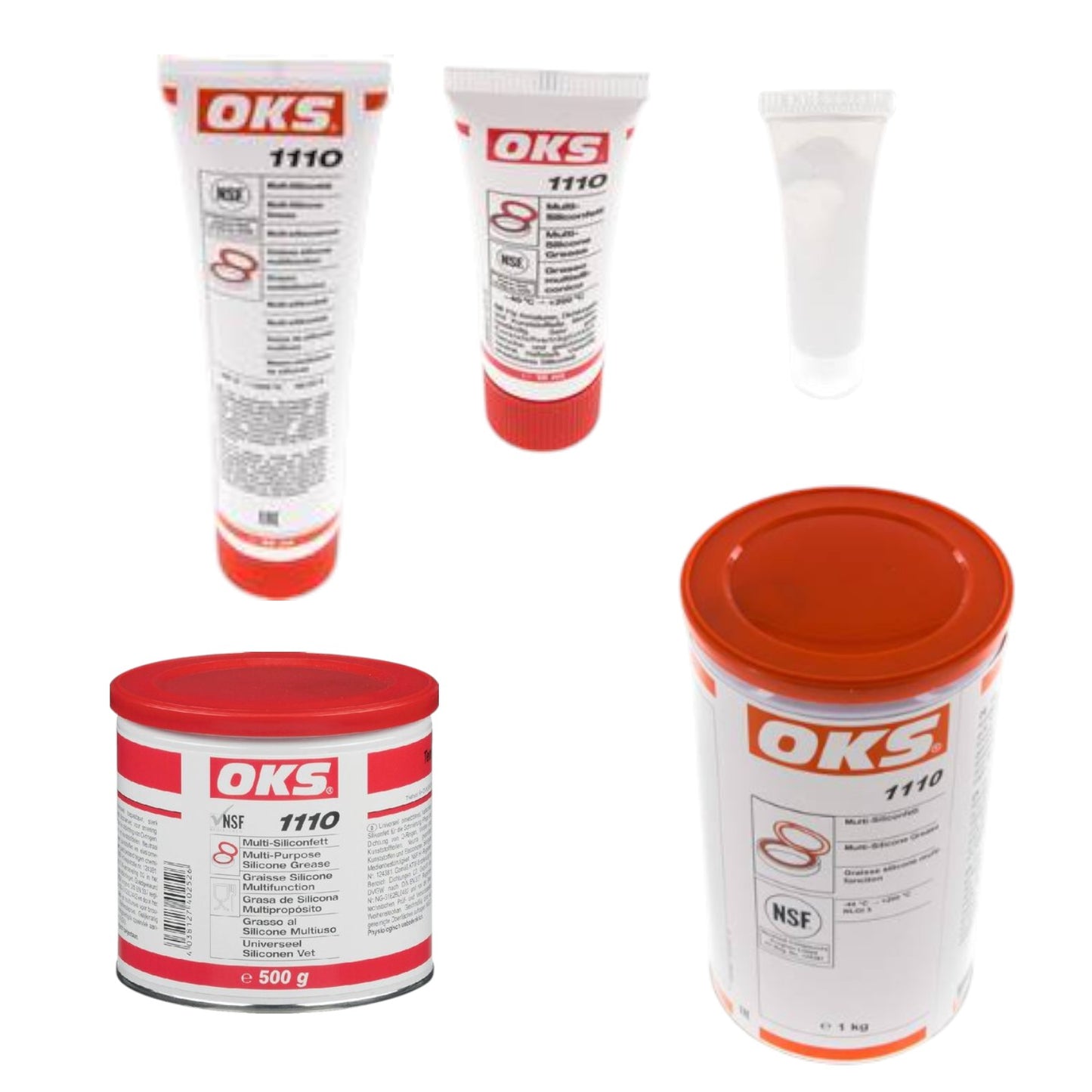 OKS 1110 | Multi Silikonfett (NSF H1) | 1 kg Dose