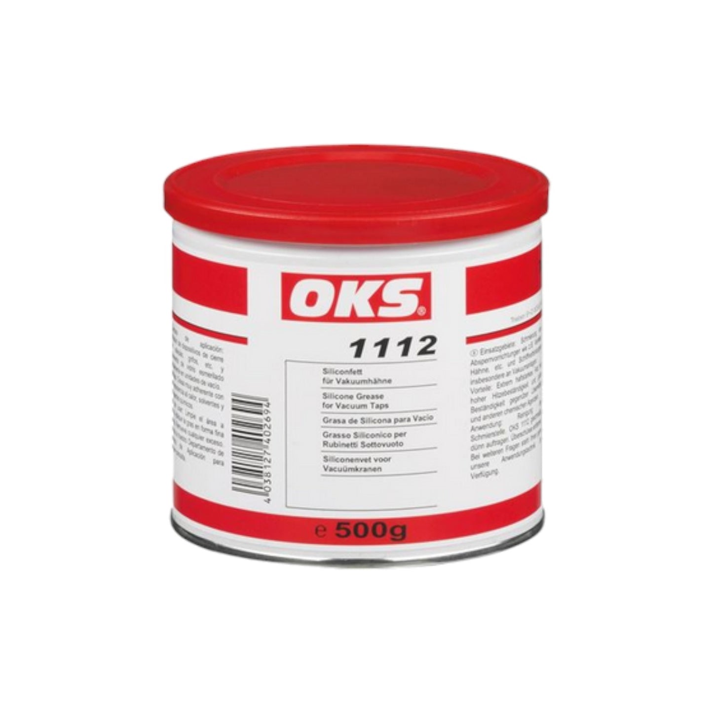 OKS 1112 | Silikonfett für Vakuum Hähne | 500g Dose