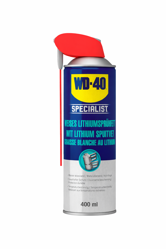WD-40 Weißes Lithiumsprühfett - 400ml Smart Straw Spraydose
