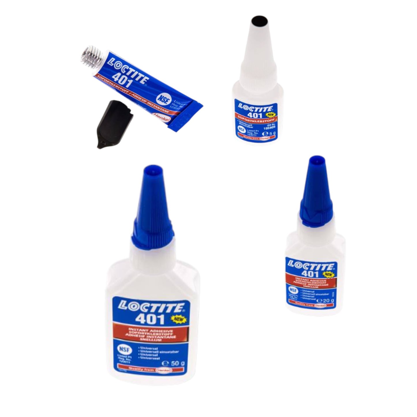 Henkel Loctite 401 Sofortkleber / Sekundenkleber (Cyanacrylat) Universal