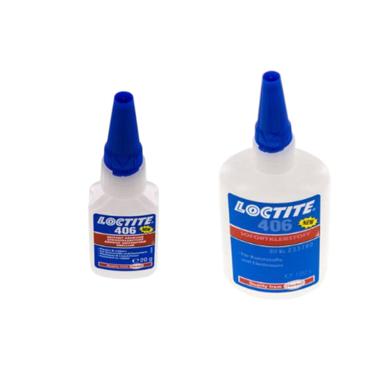 Henkel Loctite 406 - Elastomere und Kunststoffe