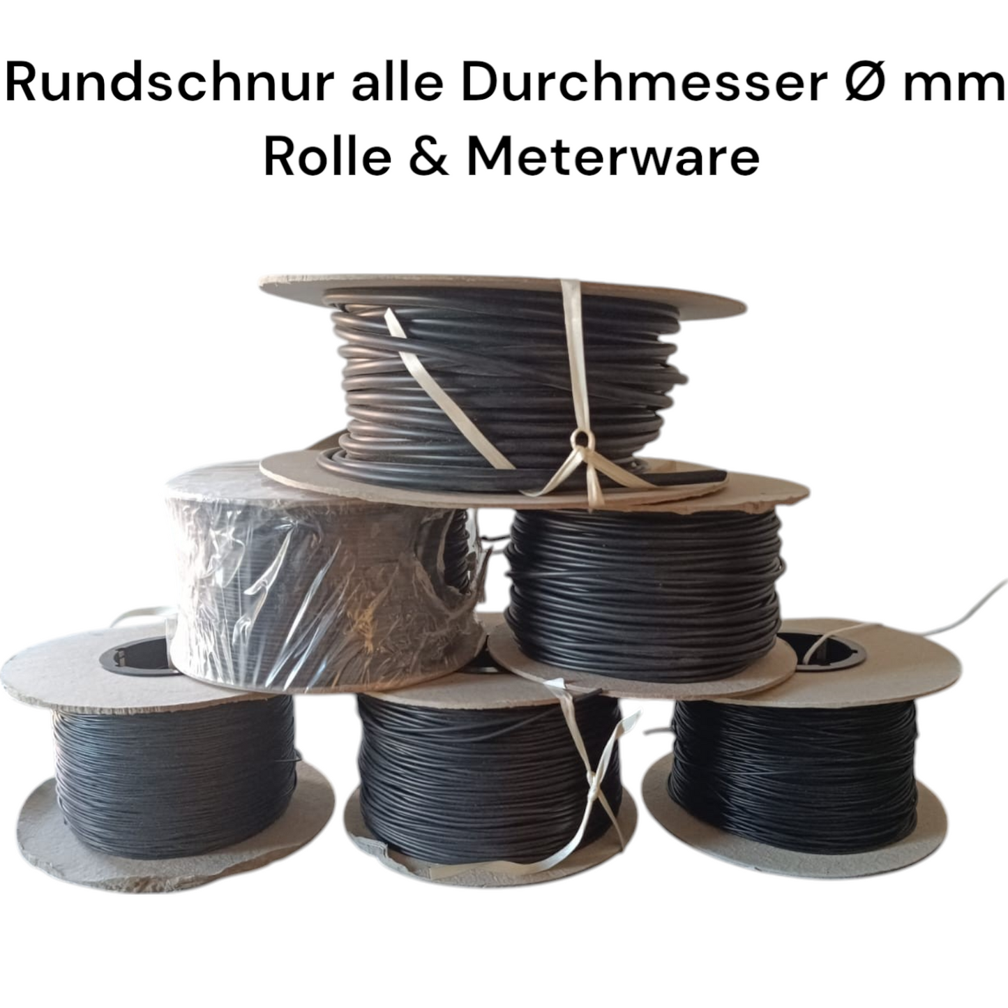 Rundschnur 2 mm NBR 70 | Rolle 300 Meter