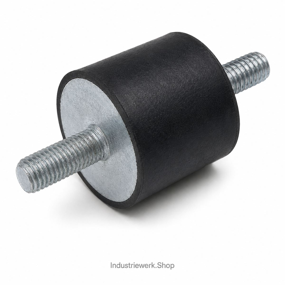 Schwingungsdämpfer Typ A | M10 - (AG/AG) | 50x50 mm | Edelstahl 1.4301