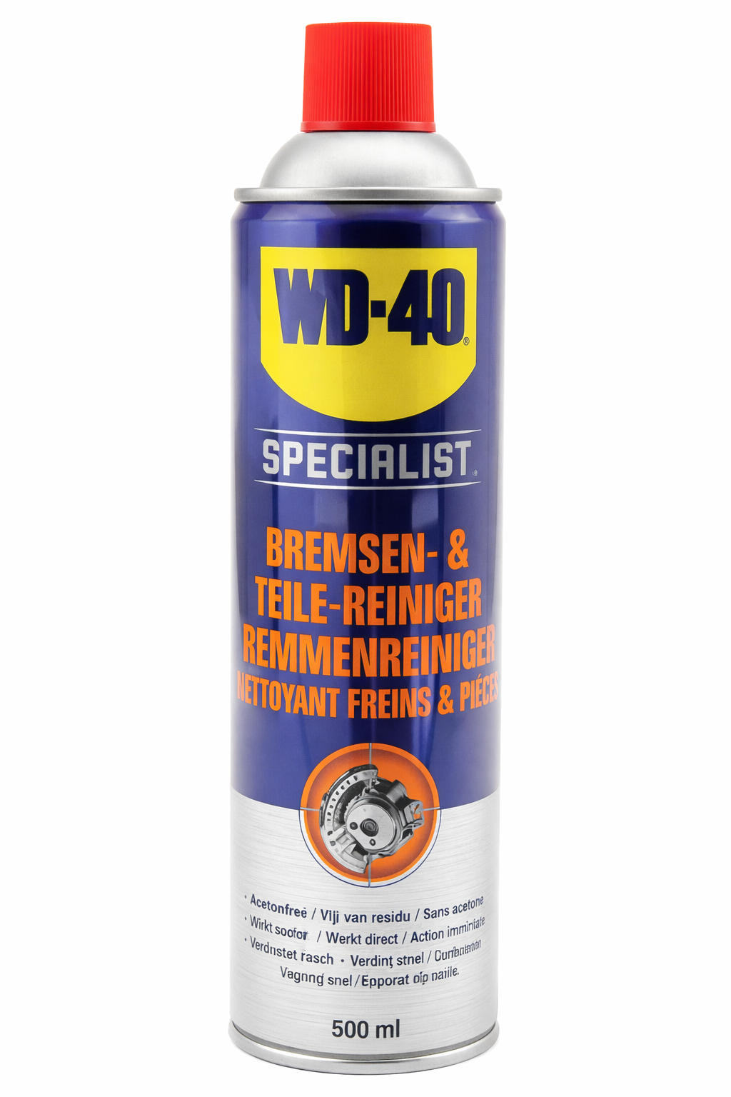 WD-40 Bremsenreiniger - 500ml Classic Spraydose